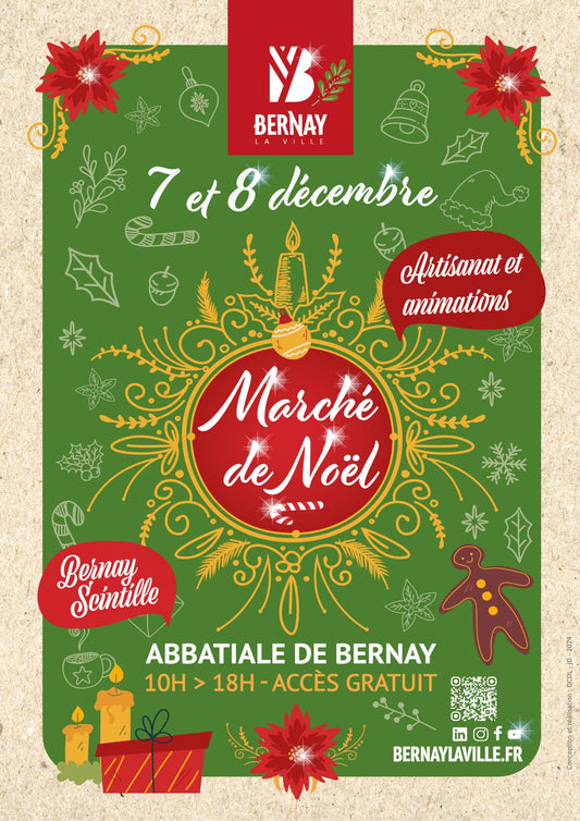 Marché de Noël à Bernay